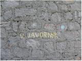 Kalce - Veliki Javornik (Javorniki)
